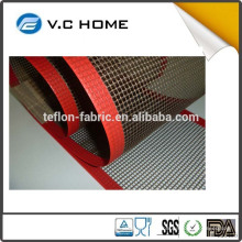 Vente directe de tissu en maille de fibre de verre teflon résistant à la chaleur haute densité en usine